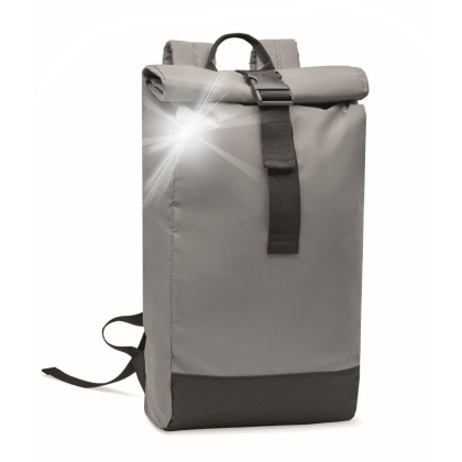 Vollreflektierender Rollrucksack